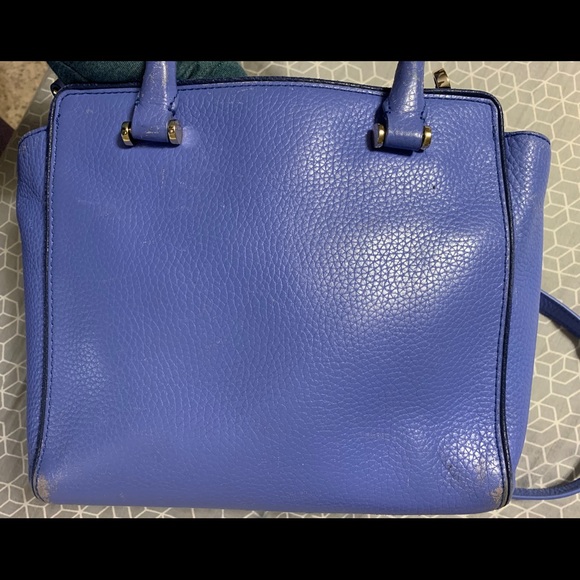 Kate Spade blue crossbody purse with matching wallet - Picture 2 of 8